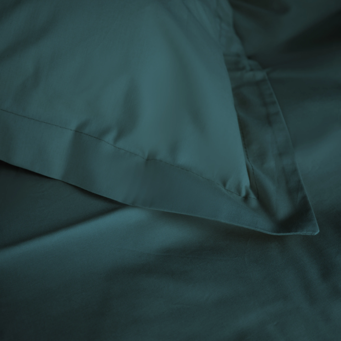 Комплект постільної білизни Poplin Line "091 Emerald" Євро