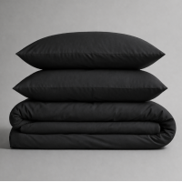 Комплект постільної білизни Mirson 16-9000 Black Stone King Size