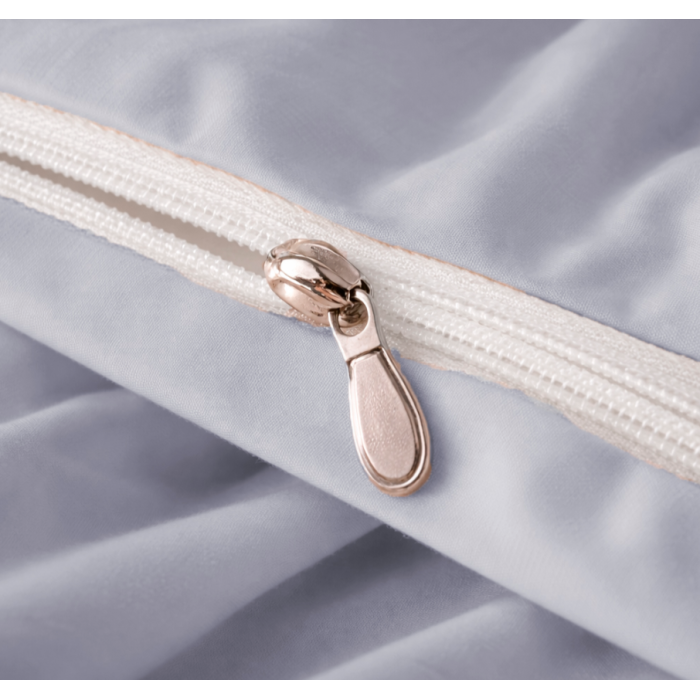 Комплект постільної білизни Poplin Line "054 Light Gray" Євро