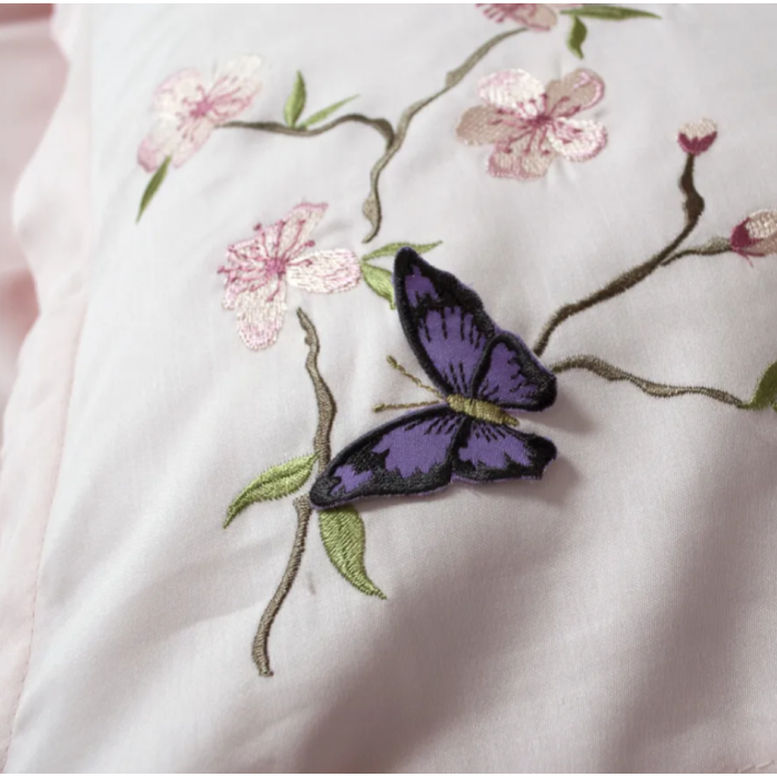 Комплект постільної білизни  С Satin Elit "Butterfly" Євро