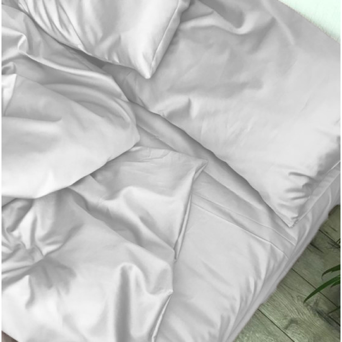 Комплект постільної білизни Satin Light Pro 10-001 Snow White Дитячий