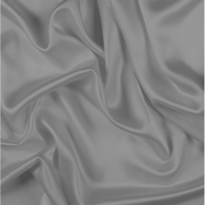 Комплект постільної білизни Satin Light Pro 10-004 Gray Євро