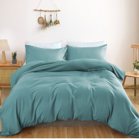 Комплект постільної білизни Satin Light Pro 10-015 Sea wave King Size