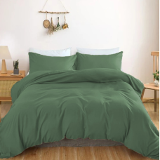 Комплект постільної білизни Satin Light Pro 10-017 Green Olive Дитячий