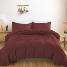 Комплект постільної білизни Satin Light Pro 10-021 Brick red Дитячий